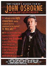 Tony Palmer's Classic Film Of John Osborne And The Gift Of Friendship